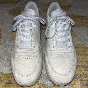 Reebok Mens Club C 85 TG Steel/Carbon/Gum 10.5